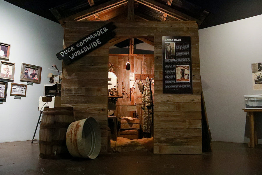 Duck Commander origins exhibit